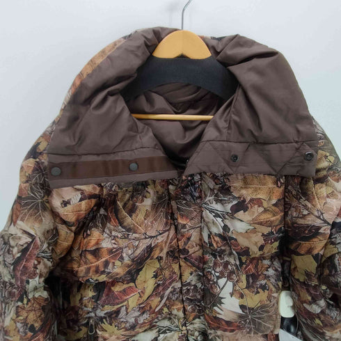 ホワイトマウンテニアリング WHITE MOUNTAINEERING FALLEN LEAVES PRINTED REVERSIBLE DOWN COAT メンズ  XXL